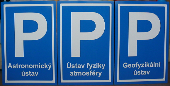 Parkoviště reservé