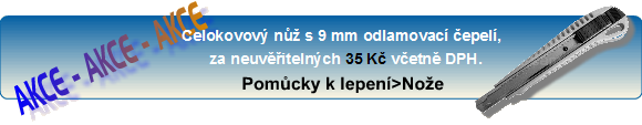 Akce: Odlamovací 9 mm nůž